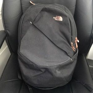 The North Face Rose Gold/Black Isabella Backpack